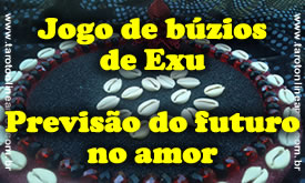 Jogo de búzios de Exu- Previsão do futuro no amor